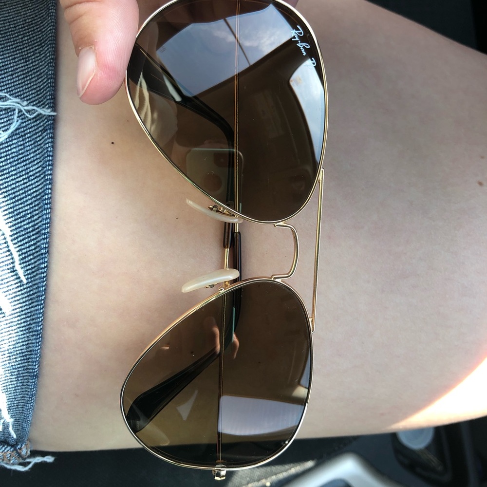 Ray ban aviators polarized